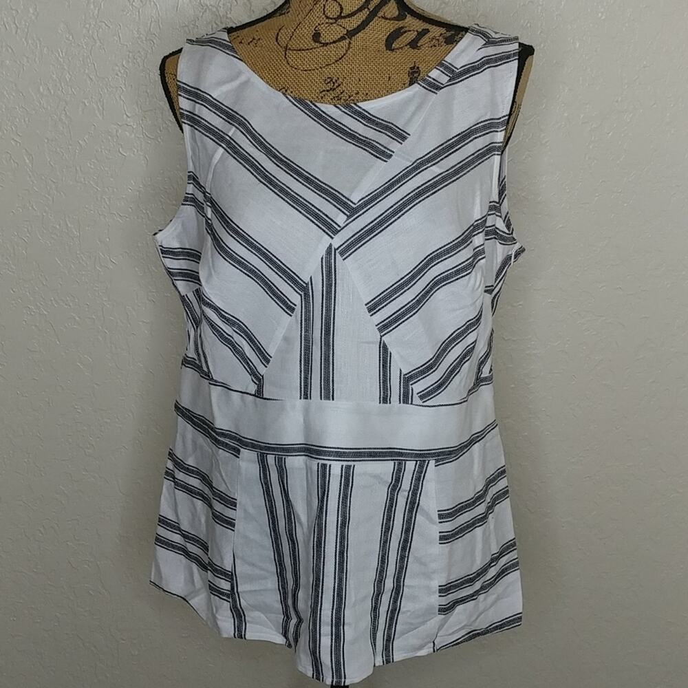 Alfani Striped Tank Size M